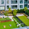 The Alcott Courtyard and Dog Run