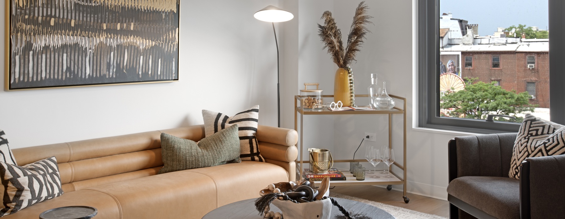 The Alcott  Living Room