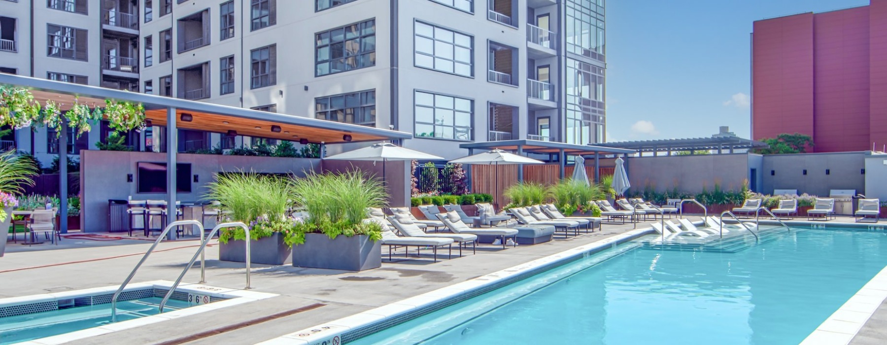 The Alcott Resort-style pool & spa